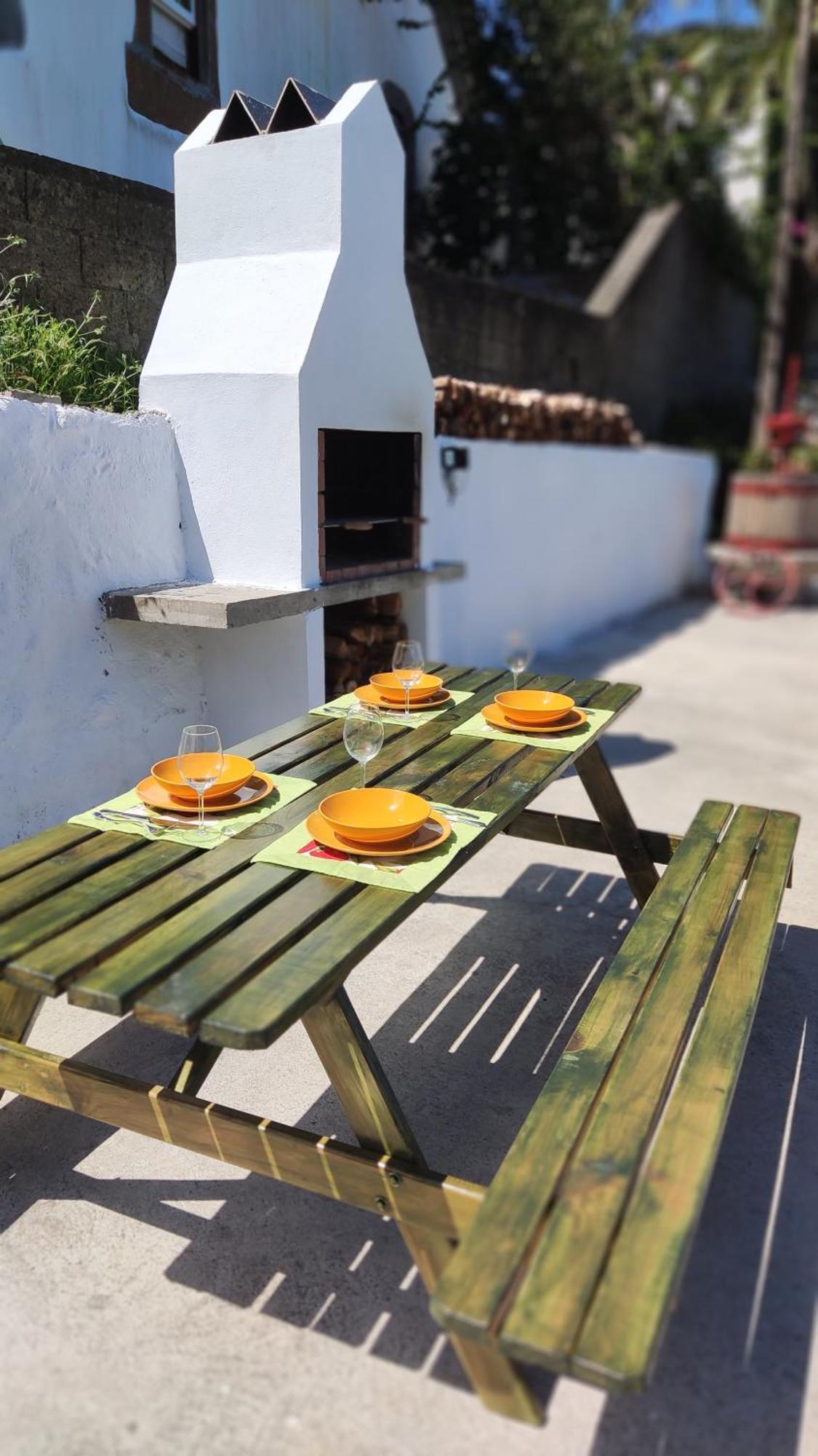 Villa Casa Dos Meus Avos Al Biscoitos  Exterior foto